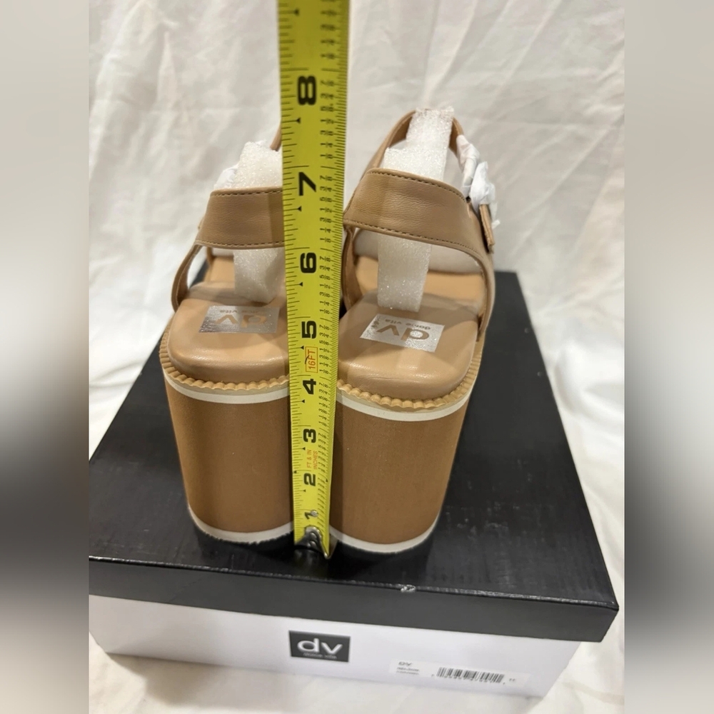 DV by Dolce Vita Women's Brown Platform Heels - Picture 2 of 4